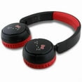 thumbnail image 4 of Hello Kitty Face Logo Bluetooth Wireless Headphones Black/Red - HKOBHV6ROKFR, 4 of 5