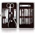thumbnail image 1 of Utopia Care Kit de manicura Cortaúñas para hombres y mujeres Juego de manicura profesional de acero inoxidable de 15 piezas con kit de uñas Kit de pedicura y kit de cuidado de uñas con lujoso estuche, 1 of 2