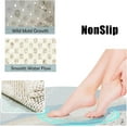 thumbnail image 4 of Shower Mat,Safety Comfort Shower Mat Anti Slip with Drain, Machine Washable,Round Bath Mat, 24x24 Inches (Light Blue), 4 of 6