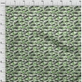 thumbnail image 4 of oneOone Cotton Flex Green Fabric Valentine Love Heart Quilting Supplies Print Sewing Fabric By The Yard 40 Inch Wide, 4 of 4