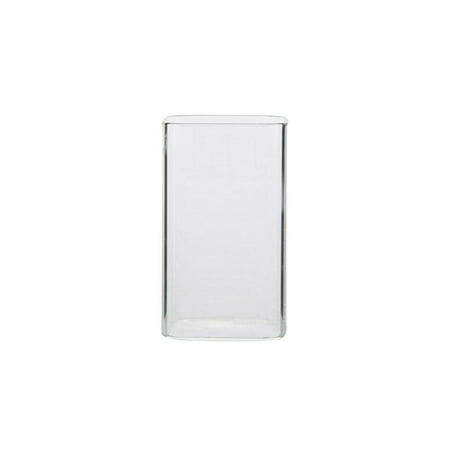 

250ml/370ml High Temperature Resistant Square Transparent Glass Tea Milk Coffee Cup Drinkware Home Kitchen Tool