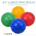 thumbnail image 2 of LECHONG Large 4-Piece Chewable Squeaky Balls Bundle for Aggressive Chewers, 2 of 7
