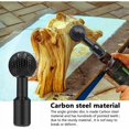 thumbnail image 4 of Herramientas eléctricas para tallado con tratamiento de pulido fino, compatibilidad universal para amoladoras angulares de 4 1/2 y 5 pulgadas, acero al carbono de alta calidad, 4 of 5