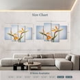 thumbnail image 4 of Elephant Stock Yellow Strelitzia Wall Art - Horizontal Multi Panel Canvas - Living Room Wall Decor - Floral And Botanical Multi Panel - Blue And Green Decor - 84" x 54", 4 of 8