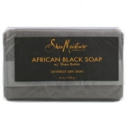 SheaMoisture, African Black Bar Soap with Shea Butter, 8 oz (230 g) Pack of 2