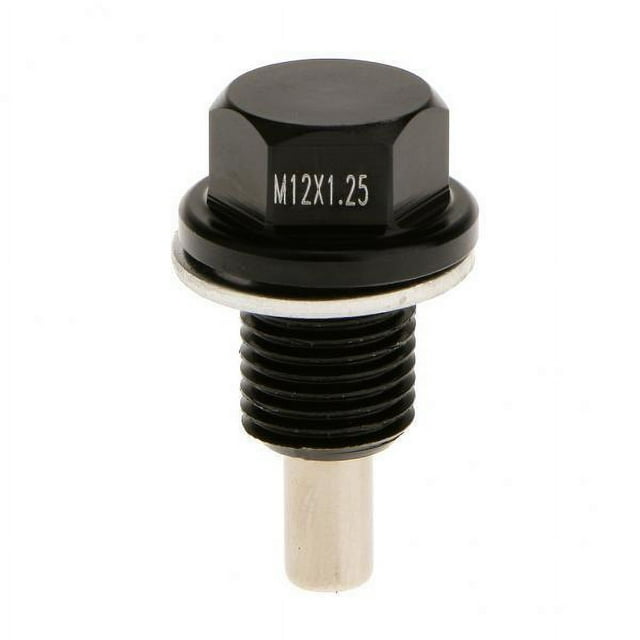 Miulika 2-3 of pack M12X1.25 Anodized Engine Oil Pan Drain Bolt Plug for 3 Pcs