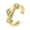 C, variant on Gold Silver Interlockings Hug Rings Flexible Sizing Comfort Fit Alloy Fashion Accessory For Gifts And Dating