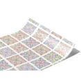 thumbnail image 2 of Rwraps Multicolored Mosaic Soft Collage Gloss Vinyl Film Wrap 59in x 12ft Vinyl Vehicle Car Film, 2 of 9