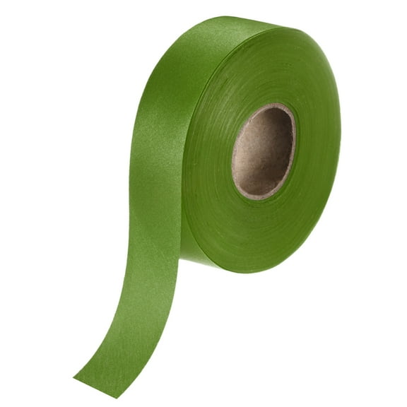 Uxcell 1-Pack Extra Wide Single Fold Bias Tape, 1.2 Inch x 55 Yards Satin Bias Tape for Sewing/Quilting/Hemming [Army Green]