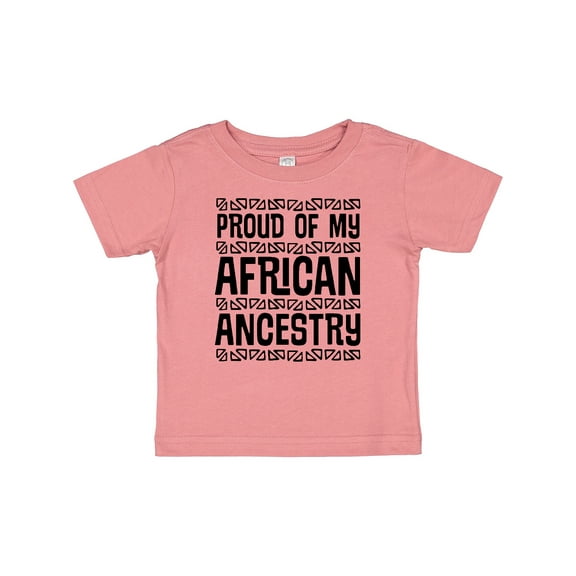 Inktastic Black History Proud African Ancestry Boys or Girls Baby T-Shirt