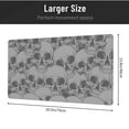 thumbnail image 4 of XMXT Non-Slip Gaming Mouse Pad, Axe Skull Lumberjack Mousepad Computer Keyboard Mats Desk Pads Office Decor Accessories, 15.8"x29.58", 4 of 8