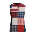 thumbnail image 5 of GrmtClth Men's Usa Flag Hooded Tank Tops Independence Day 4th Of July Casual Gym Hoodies Sleeveless Workout Muscle Shirts Athletic Bodybuilding Clothes Wine XL, 5 of 7