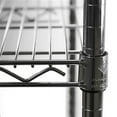 thumbnail image 4 of Shelving Inc. 12" d x 18" w x 72" h Chrome Wire Shelving with 4 Tier Shelves, Weight Capacity 800lbs Per Shelf, 4 of 5