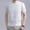 White, variant on Daiosportswear Mens T Shirt - Short Sleeve Crew Neck Soft Fitted Elastic Tees Fresh Classic Tshirts White XL(XL)