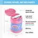 thumbnail image 2 of Tarro aislante para alimentos THERMOS FUNTAINER de 300 ml con cuchara plegable, 2 of 7