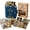 Blue, variant on Holy Card Album – Leather Prayer Card Holder with 13 Assorted Catholic Cards for Daily Devotion
