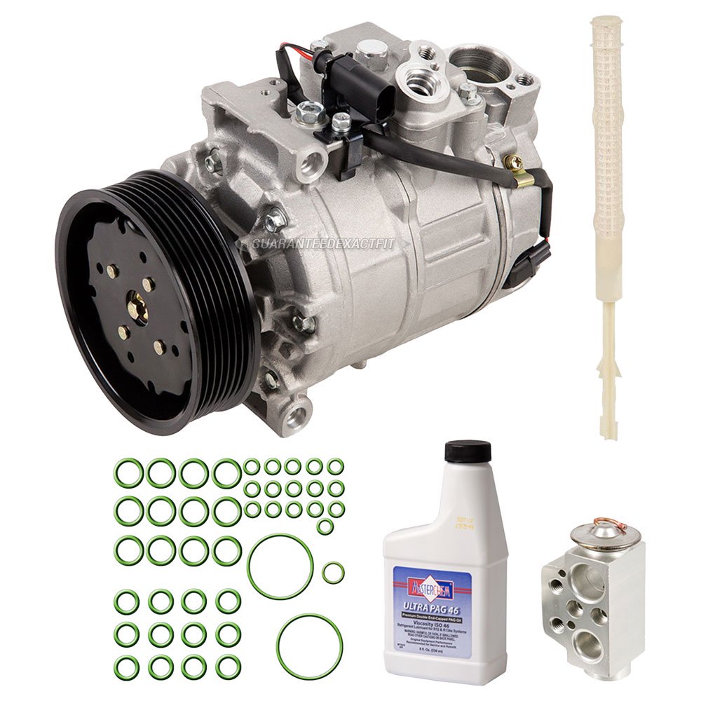 For Porsche Cayenne 2004 2005 2006 AC Compressor w/ A/C Repair Kit