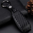 thumbnail image 3 of LEIXIAOO Carbon Fiber Texture Cover Car Remote Key Fob Case for Mercedes Benz  A C E S G, 3 of 7