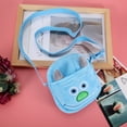 thumbnail image 2 of Bolso de hombro portátil lindo para niños bolso de animales de dibujos animados bolso de bebé para niña azul, 2 of 5