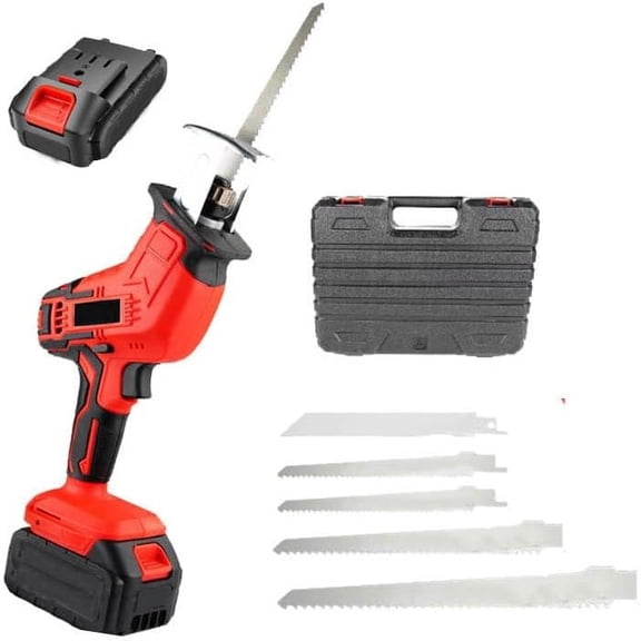 Bone Cutting Electric Saw, Electric Reciprocating Saw With 4 Blades And Storage Box, Professional Handheld Butcher Saw For Cutting Meat, Fish Filleting, Suitable For Butcher Shop Or Home