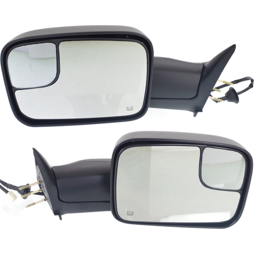 For Dodge Ram 1500 / 2500 / 3500 Mirror 1998 99 00 2001 Driver and Passenger Side Pair / Set 2001 Dodge Ram 2500 Passenger Side Mirror
