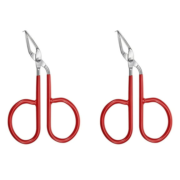 2X Cable Tie Opener Zip Tie Cable Tie Remover Tool Stainless Steel Zip Tie Cutter Tool with Silicone Handle,2 x Cable tie opener,As Shown