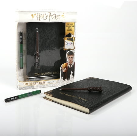 Tom Riddle's Diary Notebook, with Pen & Torch Light Wand (Harry Potter- Wizarding World)