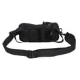 thumbnail image 1 of Bolsa militar multifuncional de doble propósito para la cintura en el pecho, bolsa impermeable de material de nailon (negro) YUNYI BRAND  Deportes, 1 of 8