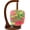 Walnut, variant on Wooden Yarn Holder for Crocheting, Upgrade Larger Size & Magnetic, Rotating Pendulum Yarn Ball Dispenser Stand, Yarn Spinner as Surprise Gift for Knitting Lovers (Natural Bamboo)