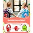 thumbnail image 5 of PROHEAR 032 2.0 Noise Cancelling Headphones for Kids 2 Pack- 25dB Noise Reduction - Adjustable Sensory Ear Protection Muffs for Concert, Fireworks, Monster Truck Shows, School - Red&Blue, 5 of 9