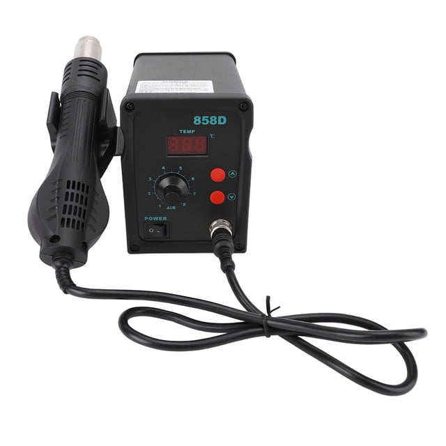 Estacia de RetroBajo de Aire Caliente, Rango de Temperatura 100-500 C Estacionón de RetroBajo Smd Portátil 700W Para Mantenimiento