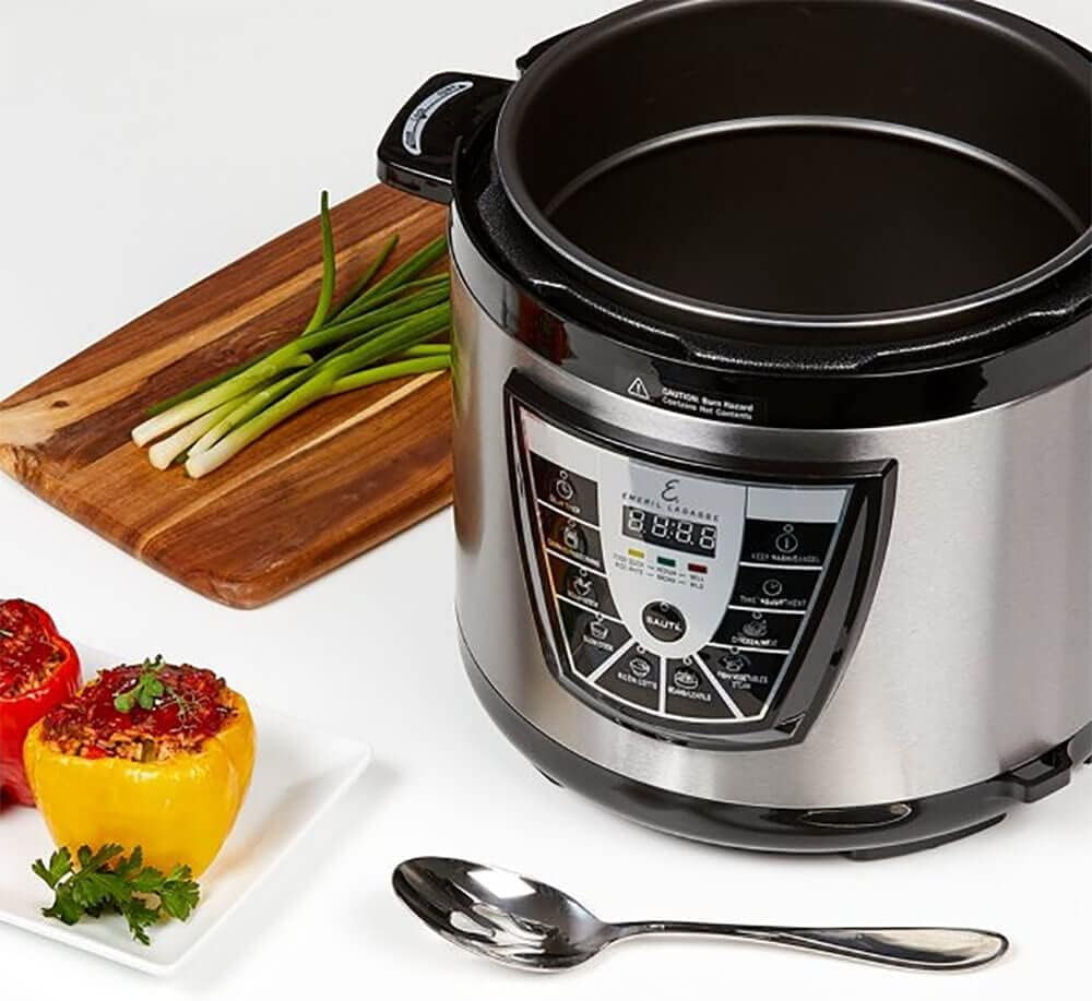 Emeril Lagasse Y8DAF36 8-Qt 7-In-One Pressure Cooker Plus