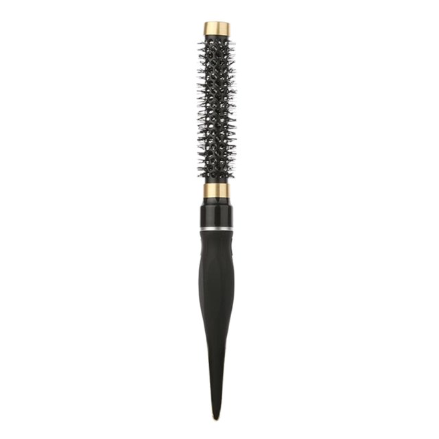 Brosses Rondes Brosses à Cheveux Rondes Poils de Sanglier Brosse Sèche-Cheveux Brosse Ronde 1,8 cm