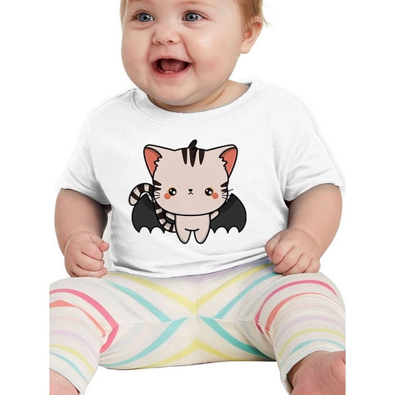 Cute Kittyboo Vampire Costume. T-Shirt Infant -Image by Shutterstock,  12 Months