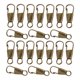 thumbnail image 4 of Kit de reparación de tiradores de cremallera premium, universal y extraíble (32 unidades). Color cobre, 4 of 9