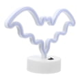 thumbnail image 3 of Luz decorativa de control de interruptor de lámpara de noche hueca con forma de murciélago 1PC para dormitorio, 3 of 5