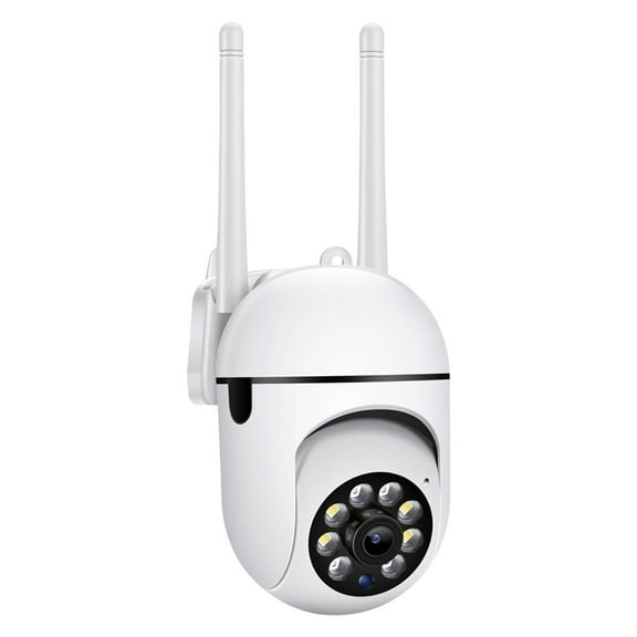 Security Camera Outdoor, 2.4Ghz Wifi Ptz Camera for Home Security, 1080P Pan Tilt with Night Vision, 2-Way Audio, Motion Detection Alert, Ip66 Weatherproof Dome Camera