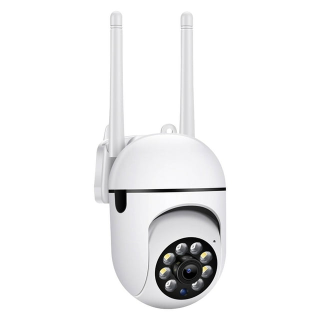 Cámaras de seguridad para exteriores Pisexur Electronics para hombres, cámaras WiFi de 2.4 GHz para seguridad del hogar, cámaras de vigilancia domo 1080P con visión de 360°, cámara de seguridad con d
