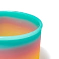 thumbnail image 4 of Silipint: Silicone 20oz Lidded Bowls: 2 Pack Aurora - Unbreakable, Flexible, Microwave-Oven-Dishwasher, Non-Slip, 4 of 8