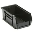thumbnail image 3 of Global Industrial SB473BK Plastic Hang & Stack Bin, Black - 7.375 x 4.125 x 3 in., 3 of 4