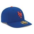 thumbnail image 2 of Men's New Era Royal New York Mets Authentic Collection On Field Low Profile Game 59FIFTY Fitted Hat, 2 of 4