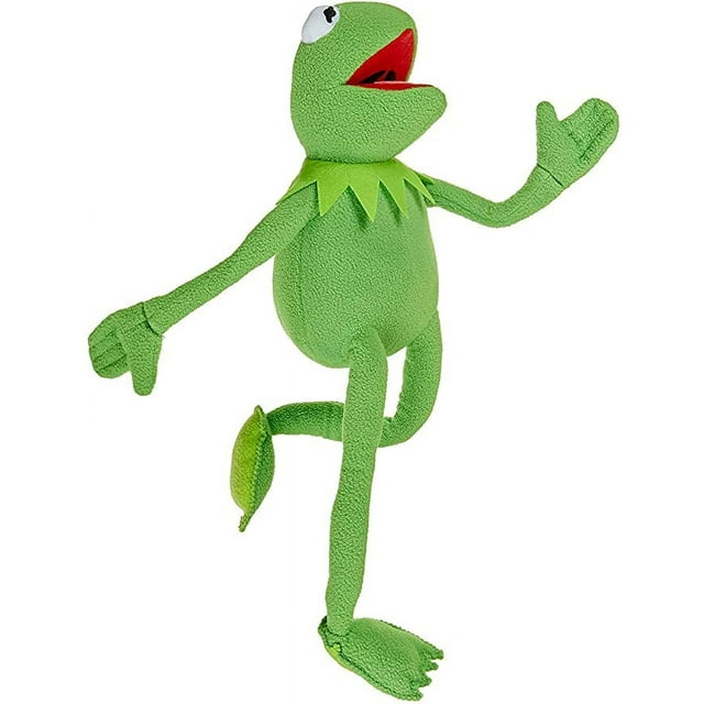 Marionetas de mano de la rana Gustavo de Barrio Sésamo, juguetes de peluche, muñecos de guante con apertura, juguetes de peluche adecuados para sesiones de fotos de modelaje y regalos de juguetes para