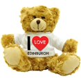 thumbnail image 2 of I Love (I Heart) Edimburgo - Osito de peluche FaceOn 5054361281337, 2 of 2