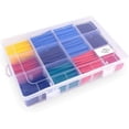 thumbnail image 4 of Nilight Heat Shrink 2:1 Electric Insulation Tube Kit 45mm Flame Retardant Wrap Cable Sleeve 560pcs 5 Colors 12 Sizes with Storage Box, 4 of 9
