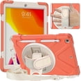 thumbnail image 1 of Étui Design à Sangle pour Ipad 10.2 Pouces avec Sangle d'Épaule, Support Réglable, Porte-Stylo, Protection contre les Chutes, 1 of 5