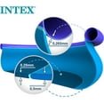 thumbnail image 3 of Intex 10ft Round Easy Set Above Ground Swimming Pool for Kids & Families, Inflatable Ring Outdoor Backyard Pool, Quick Setup Summer Water Fun Pool, 30in Deep (28120EH), 3 of 5