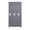 Locker + 3 door + Gray+1, variant on KAIFENG 3 Door Gray Lockable Storage Locker Cabinet Freestanding Organizer For Office School Gym Garage Home
