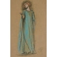 thumbnail image 2 of Edwin Austin Abbey 11x14 Gold Ornate Wood Frame and Double Matted Museum Art Print Titled - Figure Study for ‘Measure for Measure’ (1984), 2 of 4
