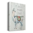 thumbnail image 2 of Llama Happy Place Premium Gallery Wrapped Canvas - Ready to Hang, 2 of 9