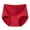 Watermelon Red, variant on Women’s Lucky Red Cotton High Waist Panty – Class A Cotton Tummy Control Briefs, Plus Size No-Wedgie Seamless Underwear Hot Pink XXXL